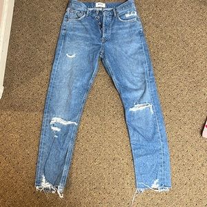New Agolde Jamie Distressed Jeans 25